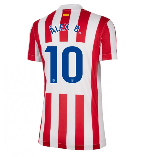 Atletico Madrid Alex Baena #10 Domácí Dres pro Dámské 2025-26 Krátký Rukáv Atletico Madrid Alex Baena #10 Domácí Dres pro Dámské 2025-26 Krátký Rukáv